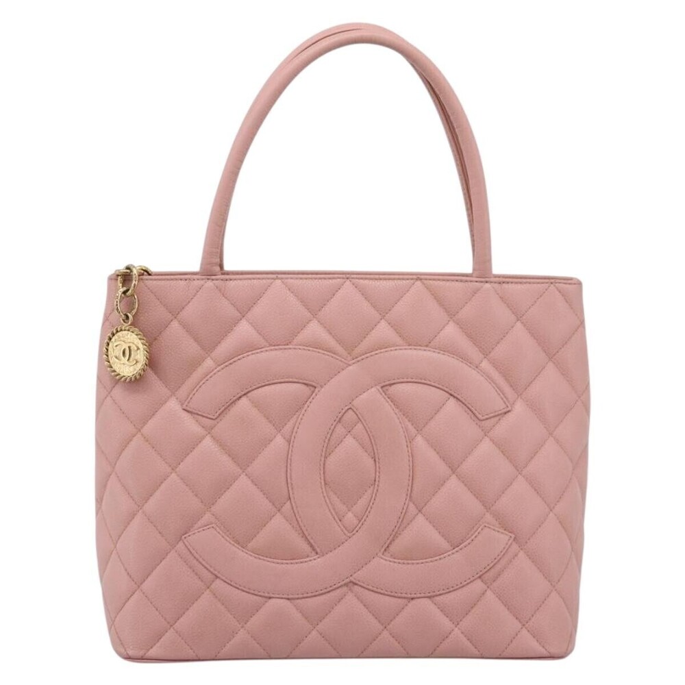 Chanel Medallion Quilted Caviar